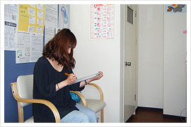 カルテの記入イメージ